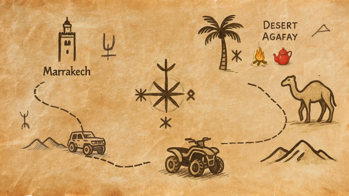 Quad & Camel ride + Tea Break